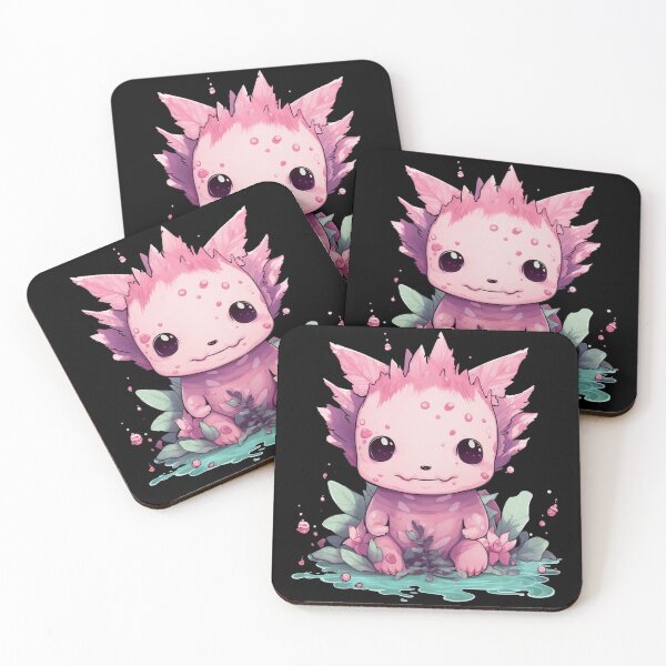 Item preview, Cute Axolotl Kawaii Ambystoma mexicanum designed and sold by ArtFromBeyond.