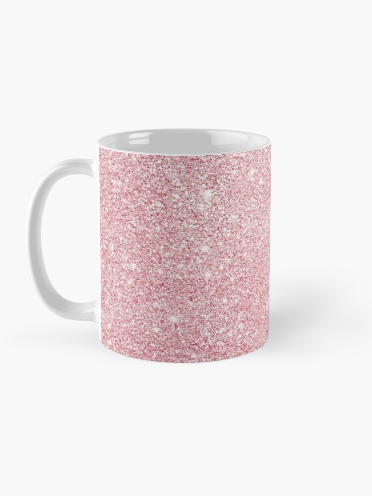 Glitter Coffee cup, Rose gold glitter cup, Glitter coffee tumbler