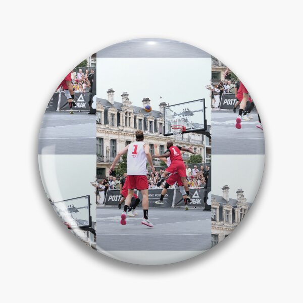 Item preview, vr 3345 / finition 2023 - 6 - Basket international 3x3 " équipe de Toronto kba Canada - Futian Chine " Poitiers France - Okaio Créations Olavia-Olao designed and sold by o.okaïo.