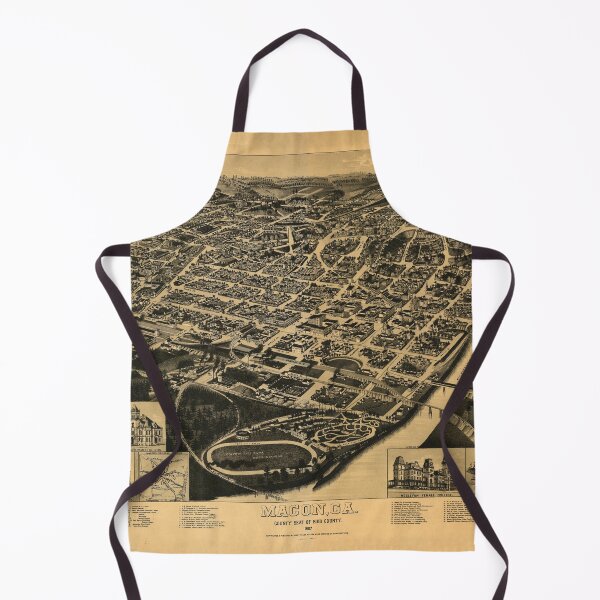 Item preview, Macon, Georgia (1887) designed and sold by allhistory.
