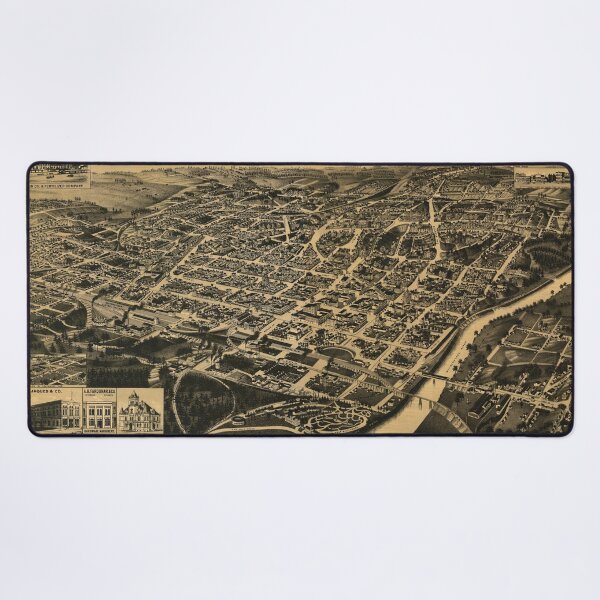 Item preview, Macon, Georgia (1887) designed and sold by allhistory.