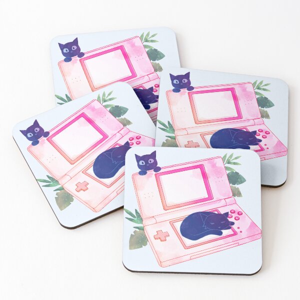 Item preview, Cats and Portable Gaming Console designed and sold by Emi-exe.