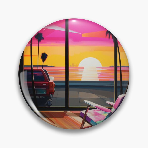 Artikelvorschau, Sunset Symphony: Pop-Art-Ode an die Erhabenheit der Abenddämmerung entworfen und verkauft von Moisky Art.