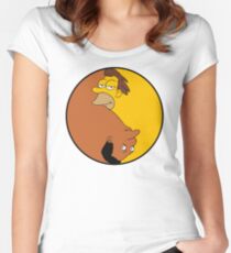 Duality - Lenny & Carl Women's Fitted Scoop T-Shirt