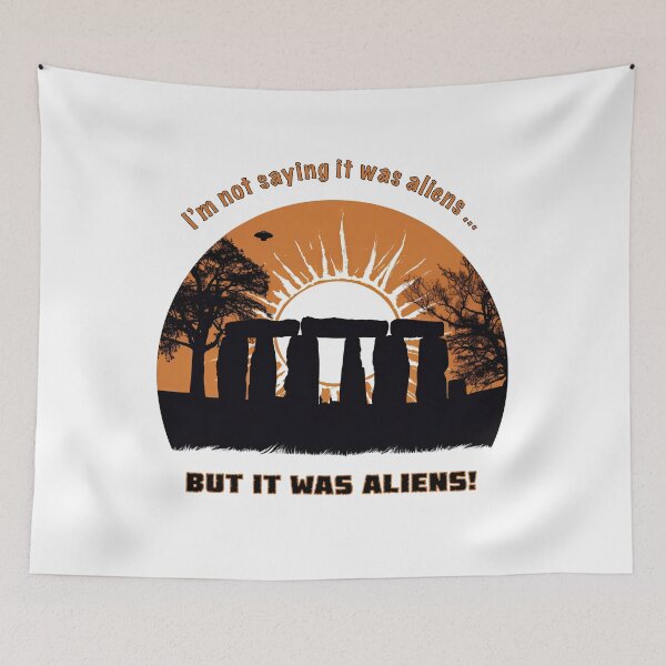 Item preview, It Was Aliens! designed and sold by Mythic Legends Digital.