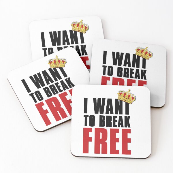 Item preview, I WANT TO BREAK FREE designed and sold by Aspretto.