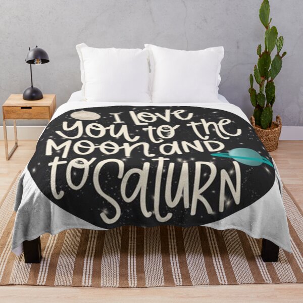 Aperçu de l'œuvre Vers la Lune et vers Saturne créée et vendue par beckyhdesigns.