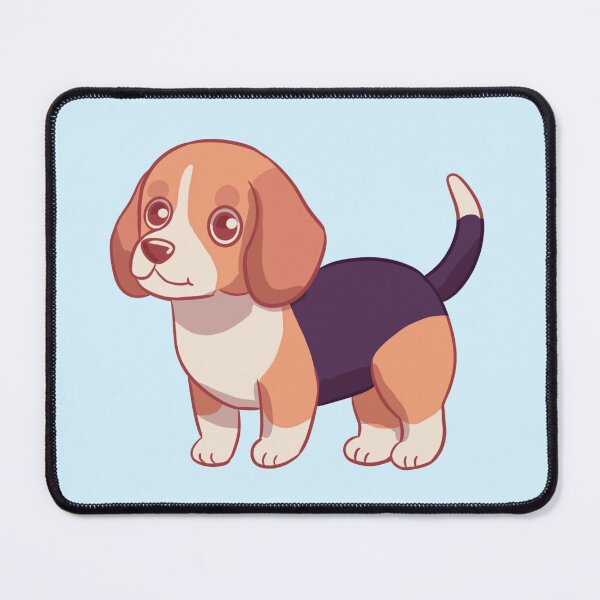Item preview, Cute chibi cartoon beagle dog illustration designed and sold by Yaragold.