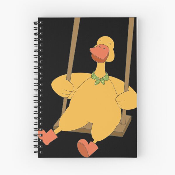 Item preview, A cute little duck on a swing  designed and sold by Thaithanee.