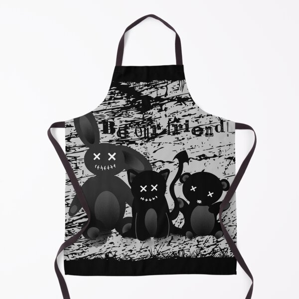 Item preview, Little Devils Goth Plushies Tee, Black and white shirt, Occult Graphic Design, Custom Grunge top, Dark aesthetic design, Dark Art shirt designed and sold by Yarham.