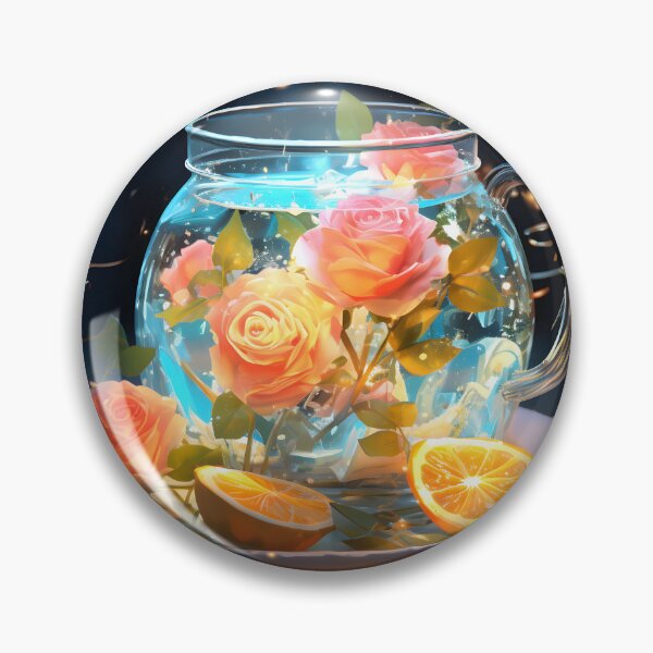 Item preview, Lemon and roses teapot designed and sold by Snorter.
