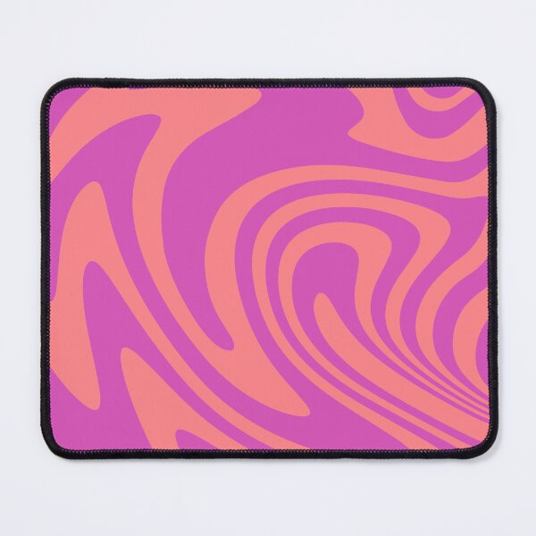 Item preview, Retro 70s Liquid Lava Swirl Decoration in Orange and Pink designed and sold by tonymagnerart.