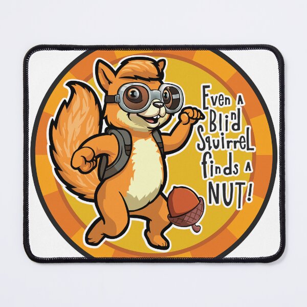 Item preview, Blind Squirrel Poker chip designed and sold by SquishyKitkat.