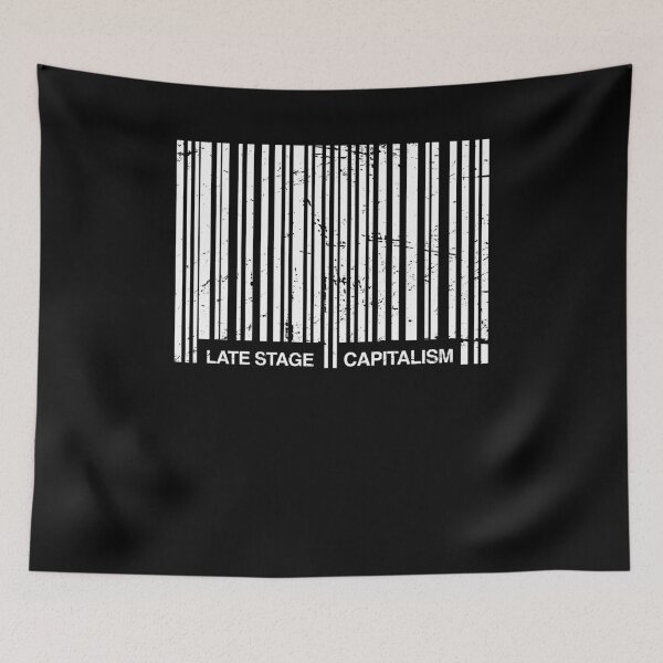 Item preview, Late Stage Capitalism Bar Code | Marxism designed and sold by Jam Jar.