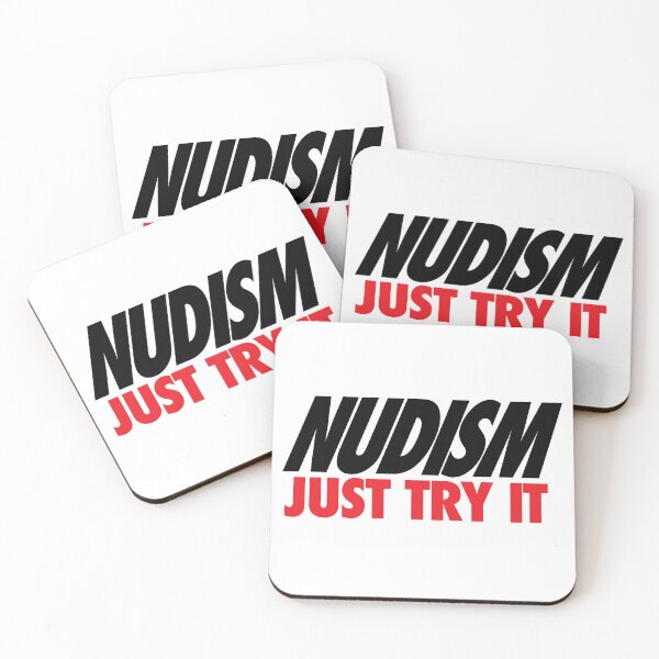 Item preview, NUDISM - JUST TRY IT designed and sold by NudismInAmerica.