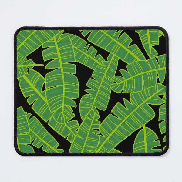 Item preview, Banana Leaf Pattern Black designed and sold by Julie Erin Designs.
