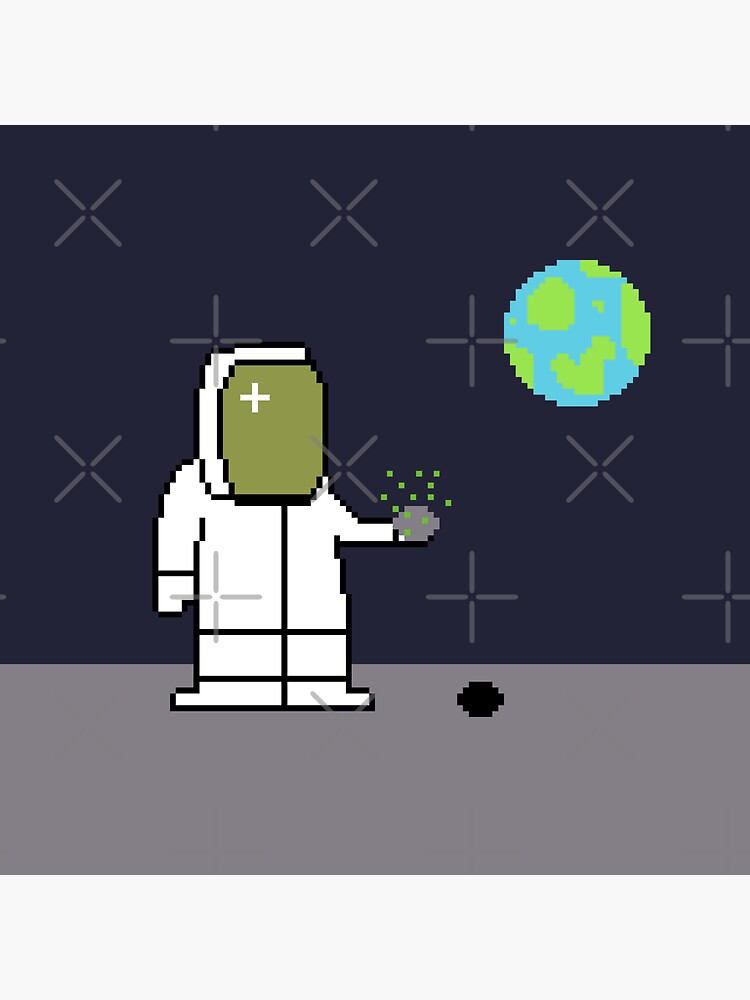 "Cosmonaut" Sticker for Sale by Tukhvatshyna | Redbubble