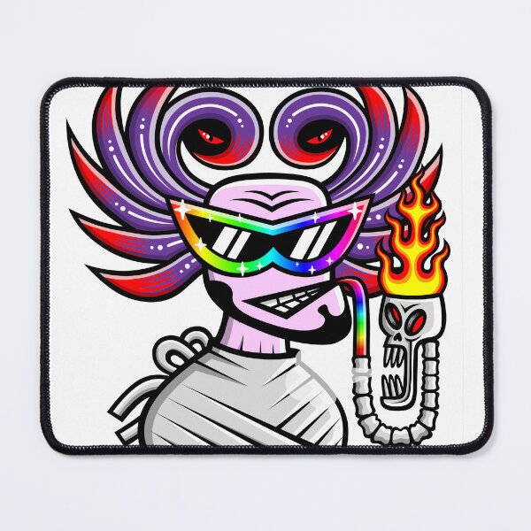 Item preview, Guy in a straitjacket smokes a pipe designed and sold by noico.