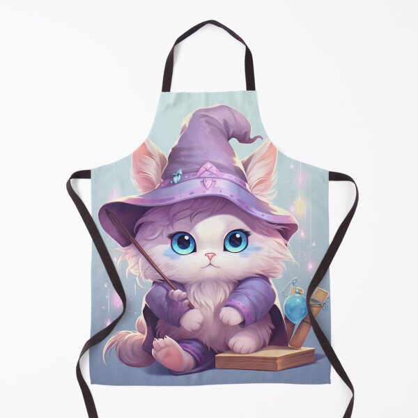 Item preview, Cute Wizard Cat designed and sold by LizzyGraphics.