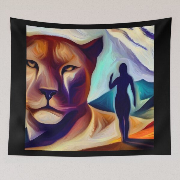 Item preview, Spirit Animal Mountain Lion (1) designed and sold by CrankyOldDude.