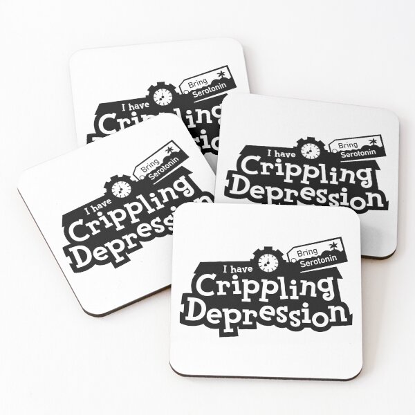 Item preview, I have crippling depression ACNH designed and sold by LittleKitten13.