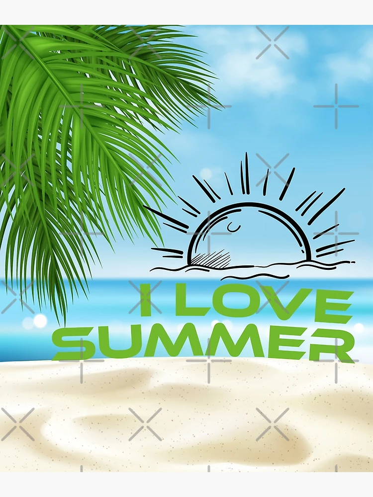 Society6 iPhone4/4S,5用 Summer Love Vintage Beach I Love Summer