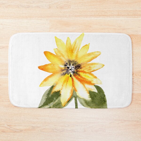 Item preview, Watercolor Sunflower designed and sold by CalmDay-Art.