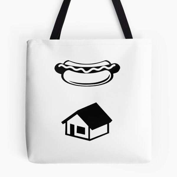 Item preview, Ghostbusters Hotdog House Logo designed and sold by GeeklyShirts.