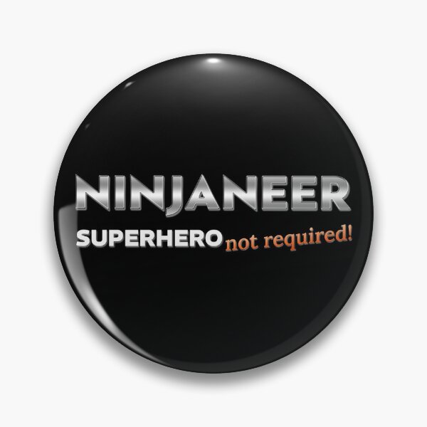 Item preview, NINJANEER Superhero Not Required designed and sold by AndrewStep.
