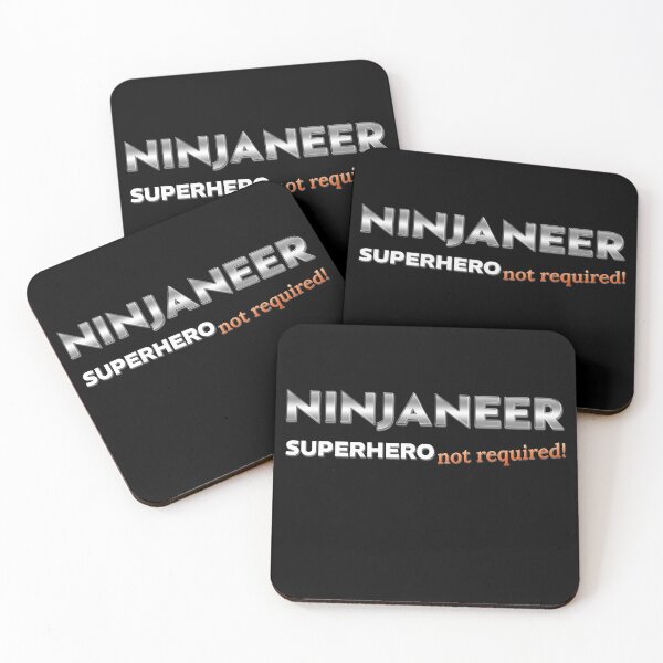 Item preview, NINJANEER Superhero Not Required designed and sold by AndrewStep.