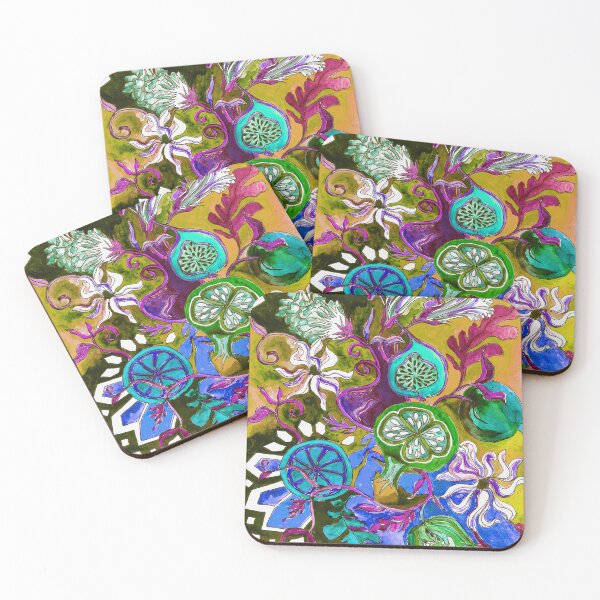 Item preview, The African Floraltea - Ochre designed and sold by KEROMERO.