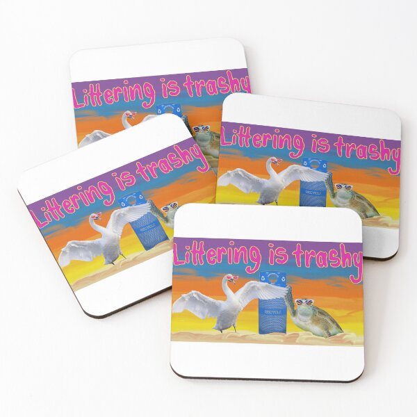 Item preview, Littering is Trashy designed and sold by GormodoHeathers.