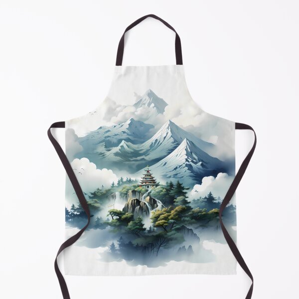 Item preview, Mountains And Tower designed and sold by alacaz.