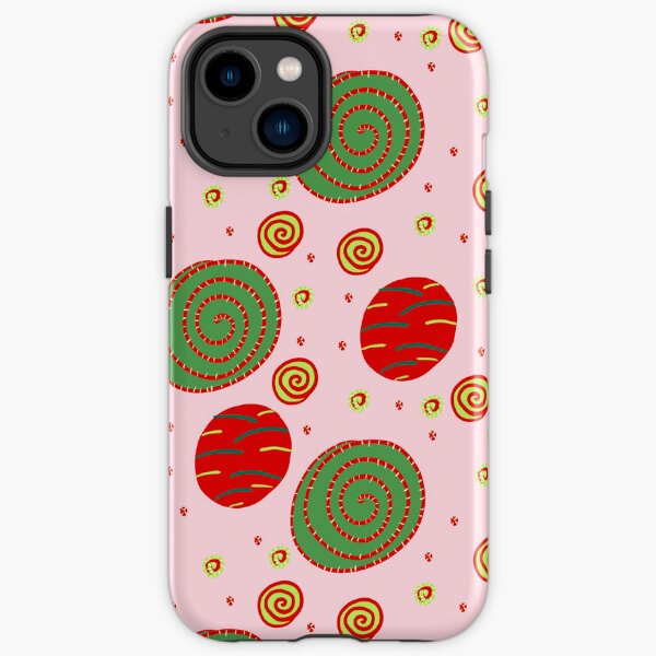 Christmas Dots - Pink iPhone Tough Case