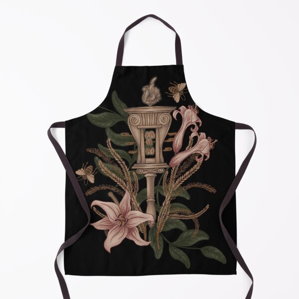 Item preview, Persephone-Isis. Sistrum on the Field of Lilies and Corn designed and sold by paintingbetween.