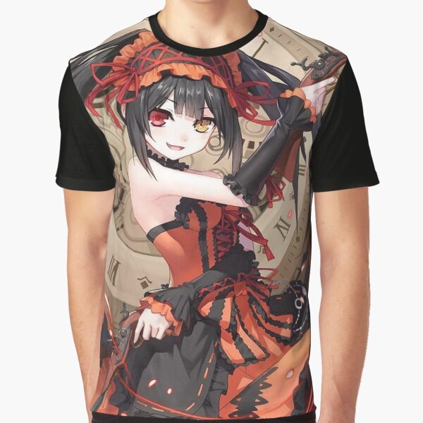 Tokisaki Kurumi - Date a Live Graphic T-Shirt