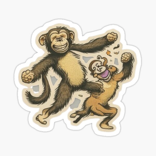 Video Games Monkey Sticker - Video Games Monkey Dance - Discover