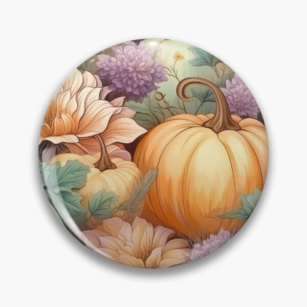 Item preview, Moody Pastel Watercolor Pumpkins designed and sold by PietyandDesire.