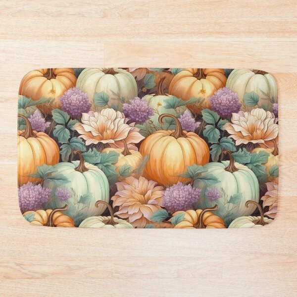 Item preview, Moody Pastel Watercolor Pumpkins designed and sold by PietyandDesire.