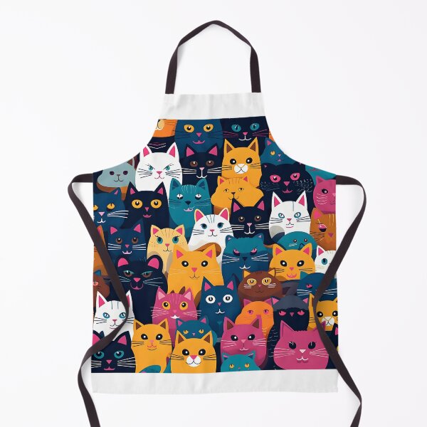 Item preview, Funny colorful cats designed and sold by grebie.