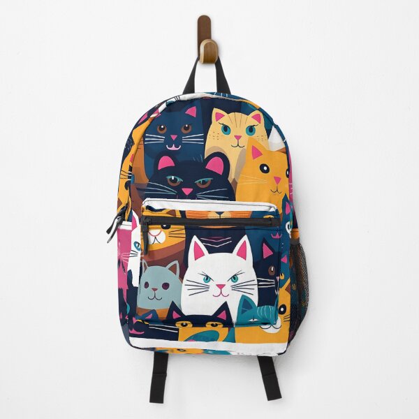 Item preview, Funny colorful cats designed and sold by grebie.