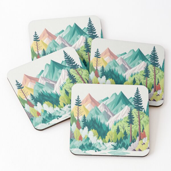 Item preview, Mountains view designed and sold by Zzuuu.