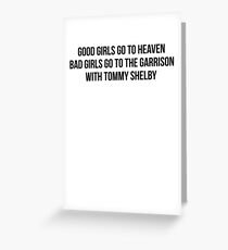 peaky blinders Greeting Card