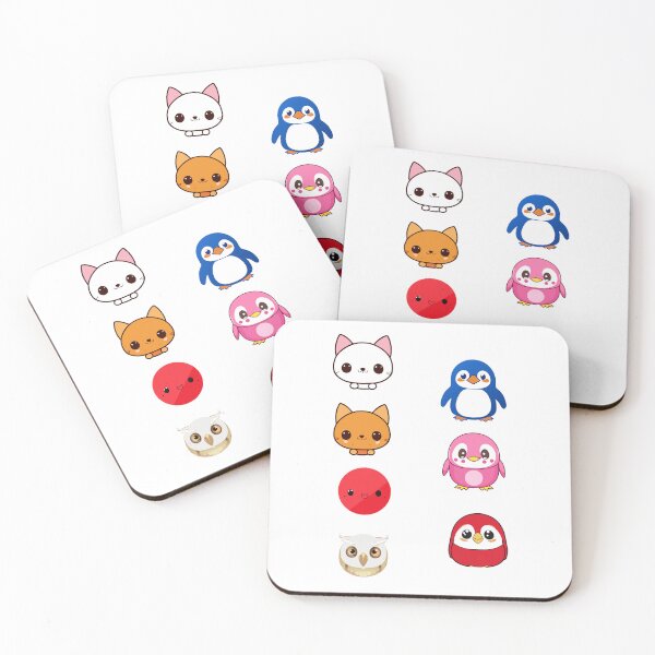 Item preview, Cute Badanamu characters pack- sticker pack designed and sold by mayaone.