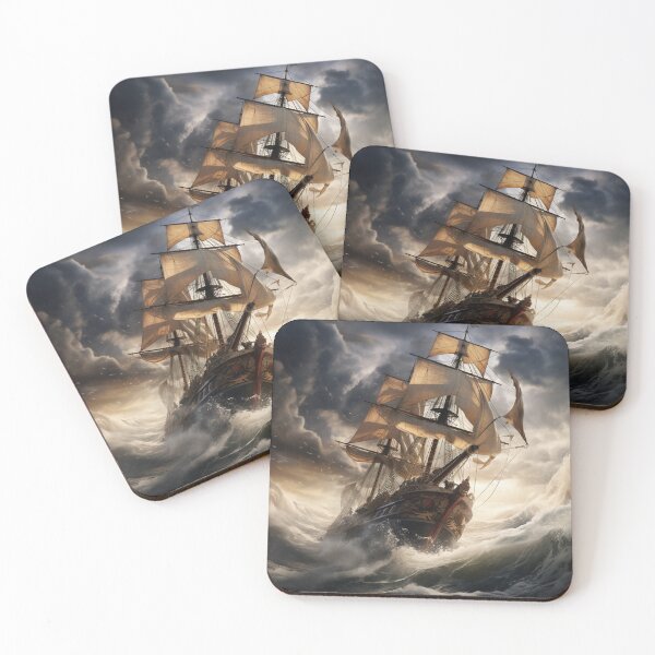 Item preview, A Storm At Sea designed and sold by Luna-Art-Design.