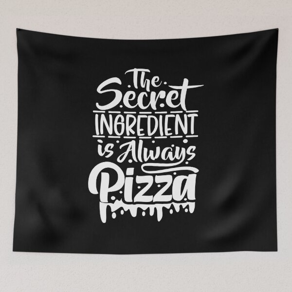 Item preview, The Secret Ingredient is Always Pizza designed and sold by VirtualFaries.