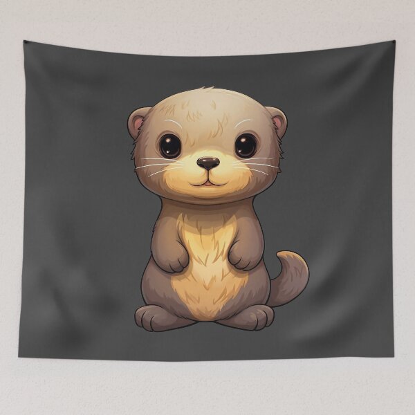 Item preview, Cute Baby Otter designed and sold by CoolCarVideos.