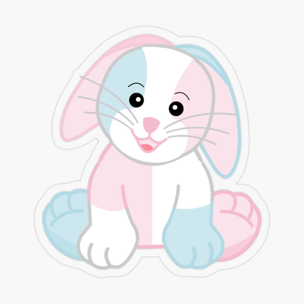 bunny, bunny stickers, bunny notebook, cute bunny stickers, love