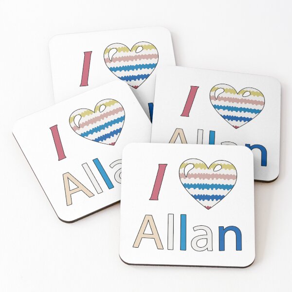Item preview, I Heart Allan designed and sold by RoserinArt.