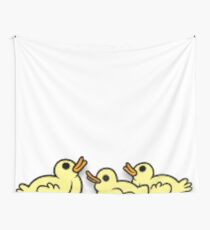 Bunch of Baby Ducks Wall Tapestry